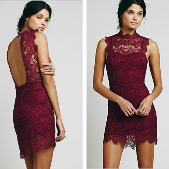 🔆 Free People Terra-cotta Intimately Daydream Bodycon Dress, size Small NWT - Picture 2 of 8